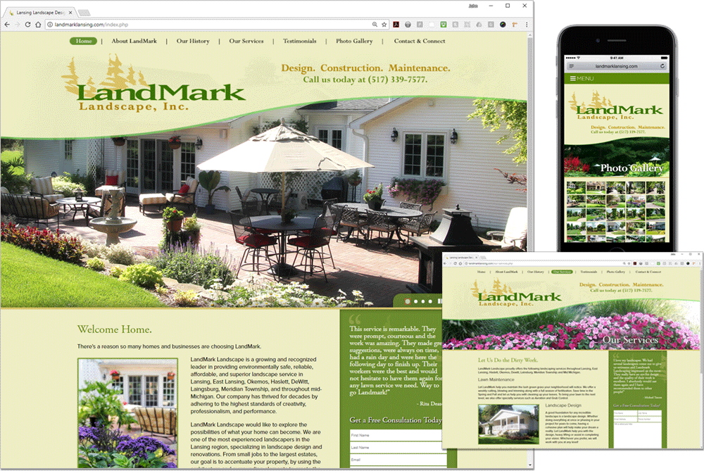 Landmark Website
