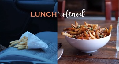 lunch refined fast food fries vs nice restaurant fries